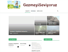 Tablet Screenshot of gezmeyiseviyoruz.com